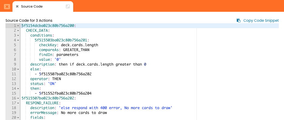 Sample view of automatically generated API documentation for a project.